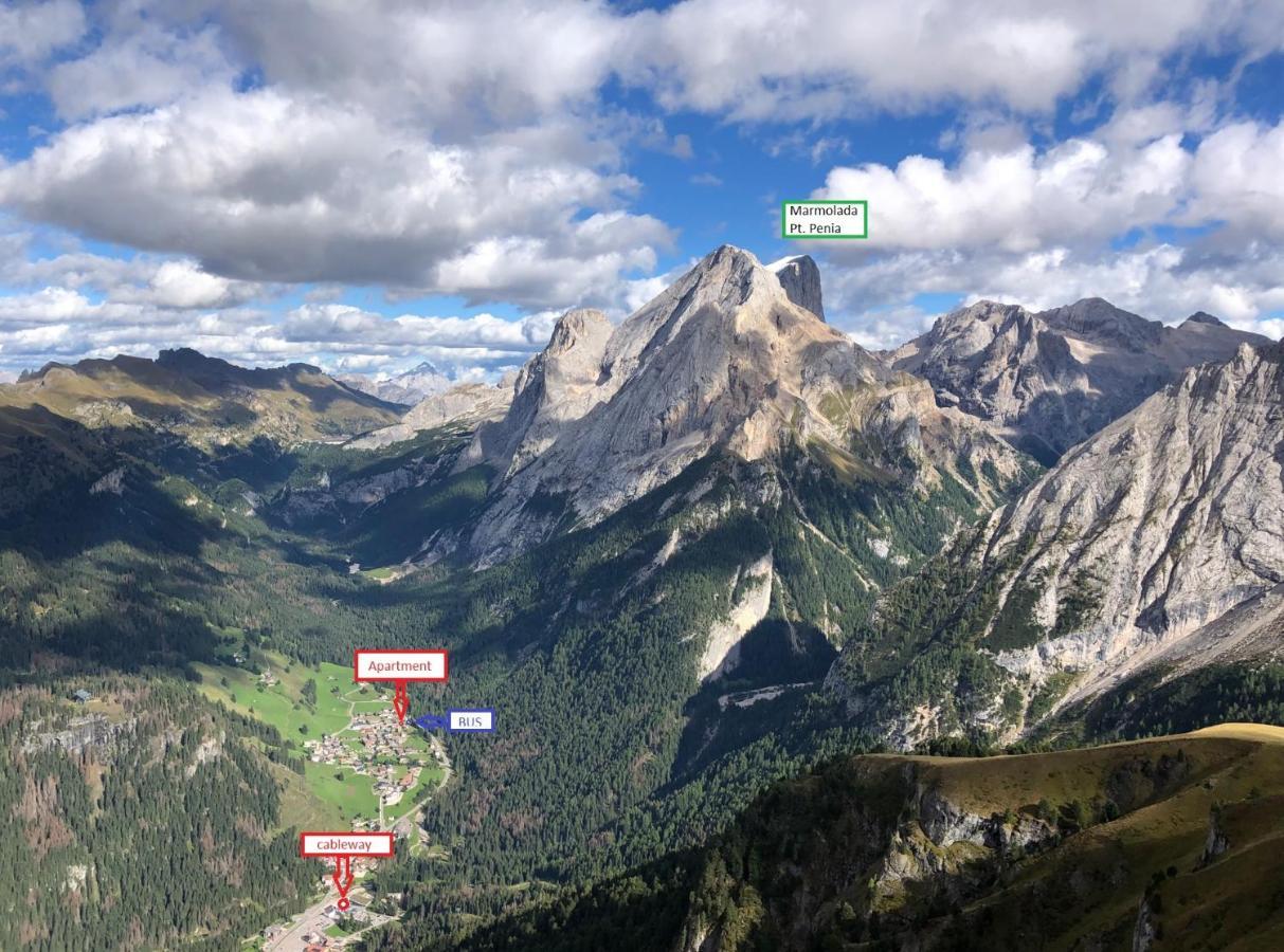 A Un Passo Dagli Impianti - Penia Di Canazei Экстерьер фото